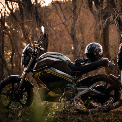 VMoto TC Wanderer Pro – Moto électrique 125cc | 90 km/h | 110 km autonomie | Scrambler