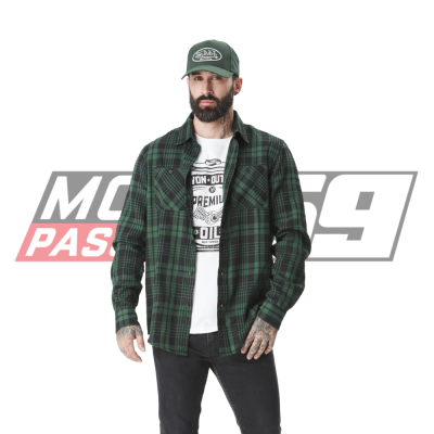 Chemise Flanelle à Carreaux Homme Von Dutch Jack | Style Casual Chemise Flanelle à Carreaux Homme Von Dutch Jack | Style Casual