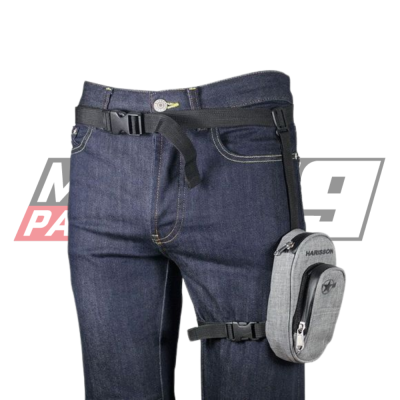 Sacoche de Jambe Étanche Moto Harisson | Gris Sacoche de Jambe Étanche Moto Harisson | Gris