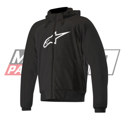 Sweat Moto Alpinestars Chrome Sport | CE Classe A & Renforts Aramide Sweat Moto Alpinestars Chrome Sport | CE Classe A & Renforts Aramide