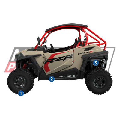 Polaris RZR Trail S 1000 Sport - SSV 999cc 27 pouces Polaris RZR Trail S 1000 Sport - SSV 999cc 27 pouces