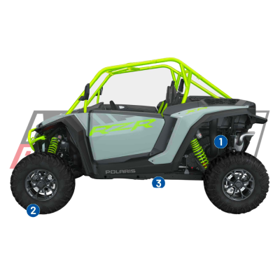 Polaris RZR XP 4 1000 Sport EPS - SSV 4 places 1000cc Polaris RZR XP 4 1000 Sport EPS - SSV 4 places 1000cc