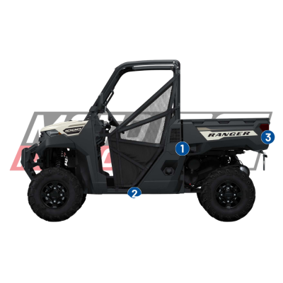 Polaris Ranger 1000 – SSV utilitaire 3 ou 6 places