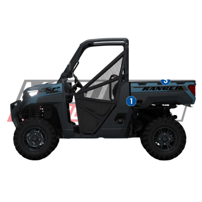 Polaris Ranger XP 1000 – SSV utilitaire professionnel puissant