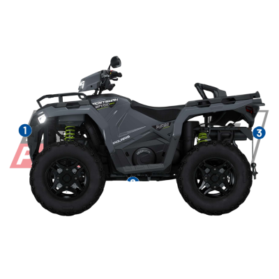 Polaris Sportsman 570 EPS – Quad 567cc direction assistée et EBS Polaris Sportsman 570 EPS – Quad 567cc direction assistée et EBS