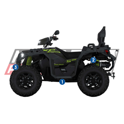 Polaris Sportsman XP 1000 S – Quad 952 cc EBS ADC EPS | Édition 40ᵗʰ Anniversary Polaris Sportsman XP 1000 S – Quad 952 cc EBS ADC EPS | Édition 40ᵗʰ Anniversary