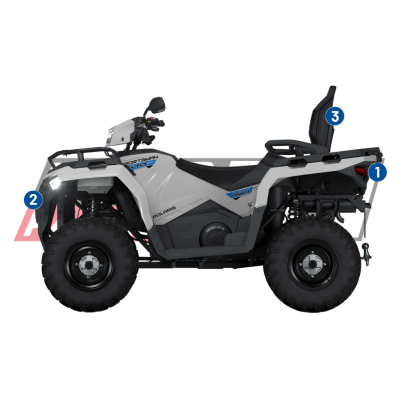 Polaris Sportsman Touring 570 EPS – Quad 567 cc AWD EBS ADC pour deux