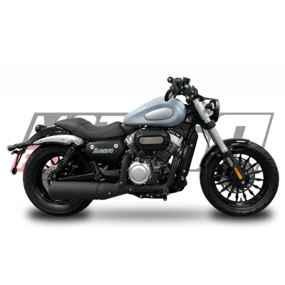 BENDA Avengers 125 – Custom 125 cm³ | Bicylindre | Courroie | Style urbain