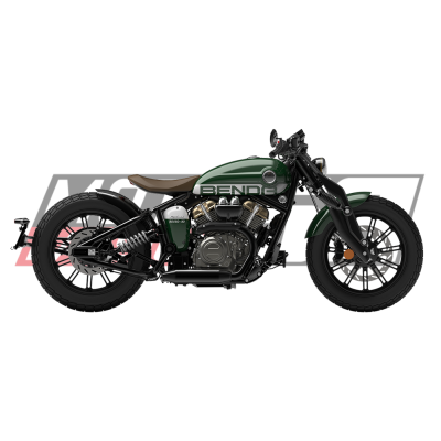 BENDA Napoléon 250 – Bobber 250 cm³ | Bicylindre en V | ABS | Style rétro moderne