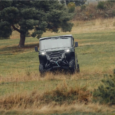 CFMOTO UFORCE 1000 PRO Highland – UTV 3 cylindres | Cabine climatisée | Benne électrique