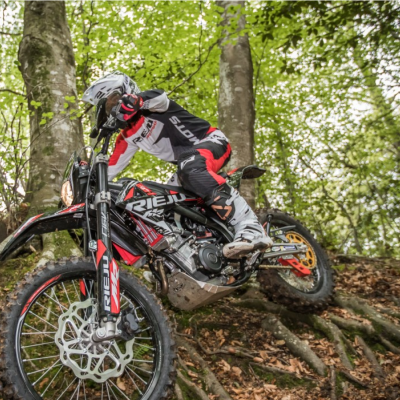 Rieju MR PRO 125 – Enduro 4T | Minarelli 125cc | Suspensions réglables | Inox | Euro 5