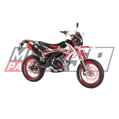 Rieju MRT 50 SM Trophy – Supermotard 50cc | Minarelli 2T | Jantes rouges | Disques Wave