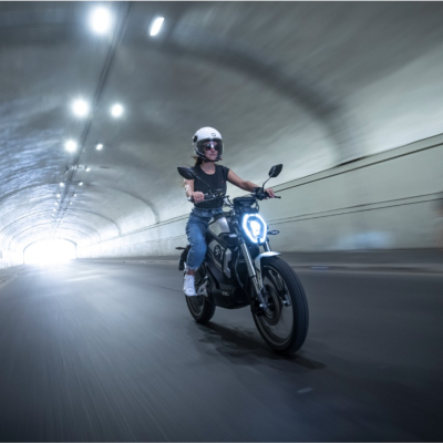 VMoto TSx – Moto électrique 50cc | 80 km d’autonomie | 45 km/h | BSR