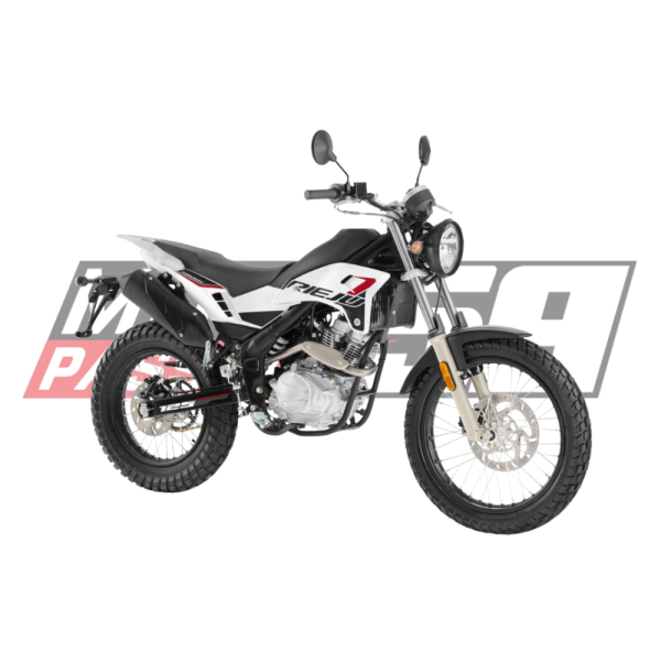Rieju Tango 125i – Moto 125 agile, moteur 4T injection, idéale tout-terrain urbain