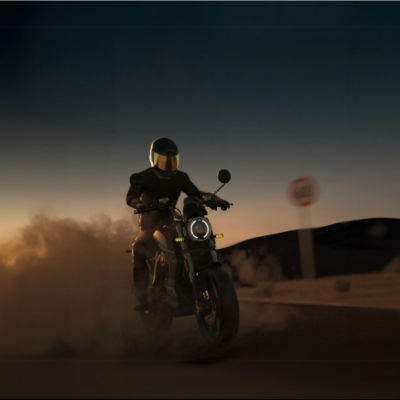 VMoto TC Wanderer – Moto électrique Scrambler | 120 km autonomie | 45 km/h | BSR