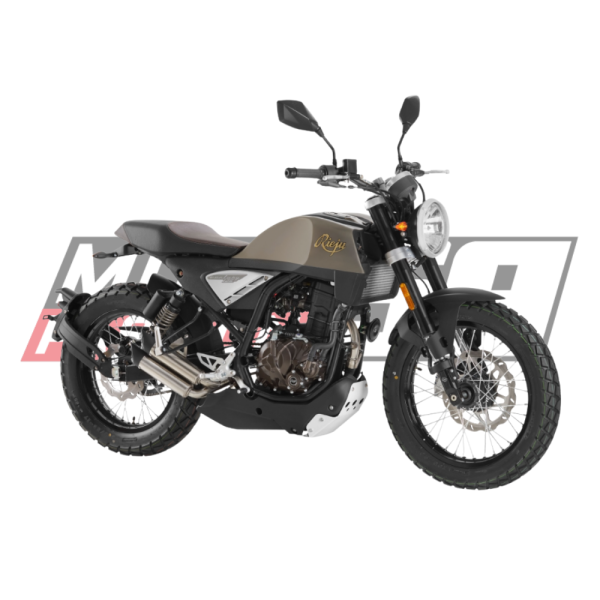 Rieju Century 125 - Scrambler vintage moderne