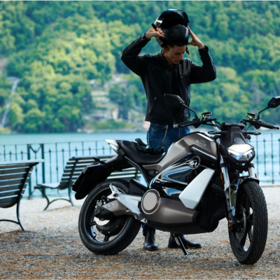 VMoto TS Street Hunter – Moto électrique 50cc | 120 km autonomie | 45 km/h | BSR